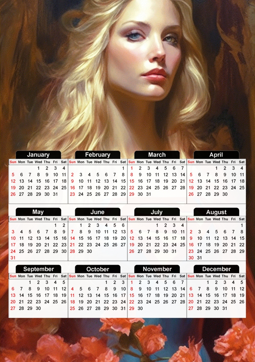 Supergirl V3 für A3 Fotokalender 30x43cm