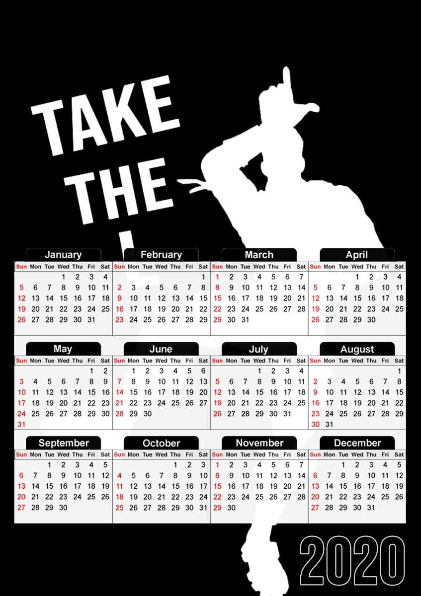 Take The L Fortnite Celebration Griezmann für A3 Fotokalender 30x43cm