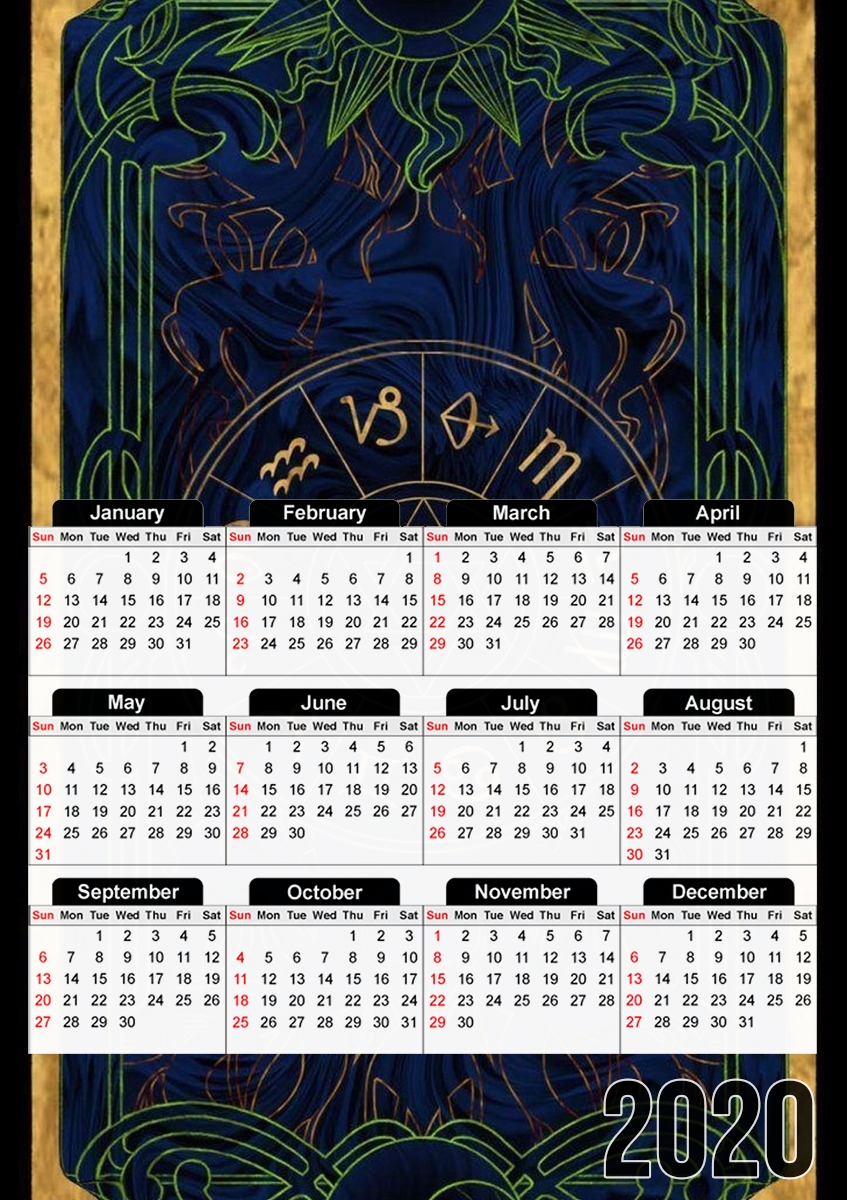 Tarot Card für A3 Fotokalender 30x43cm