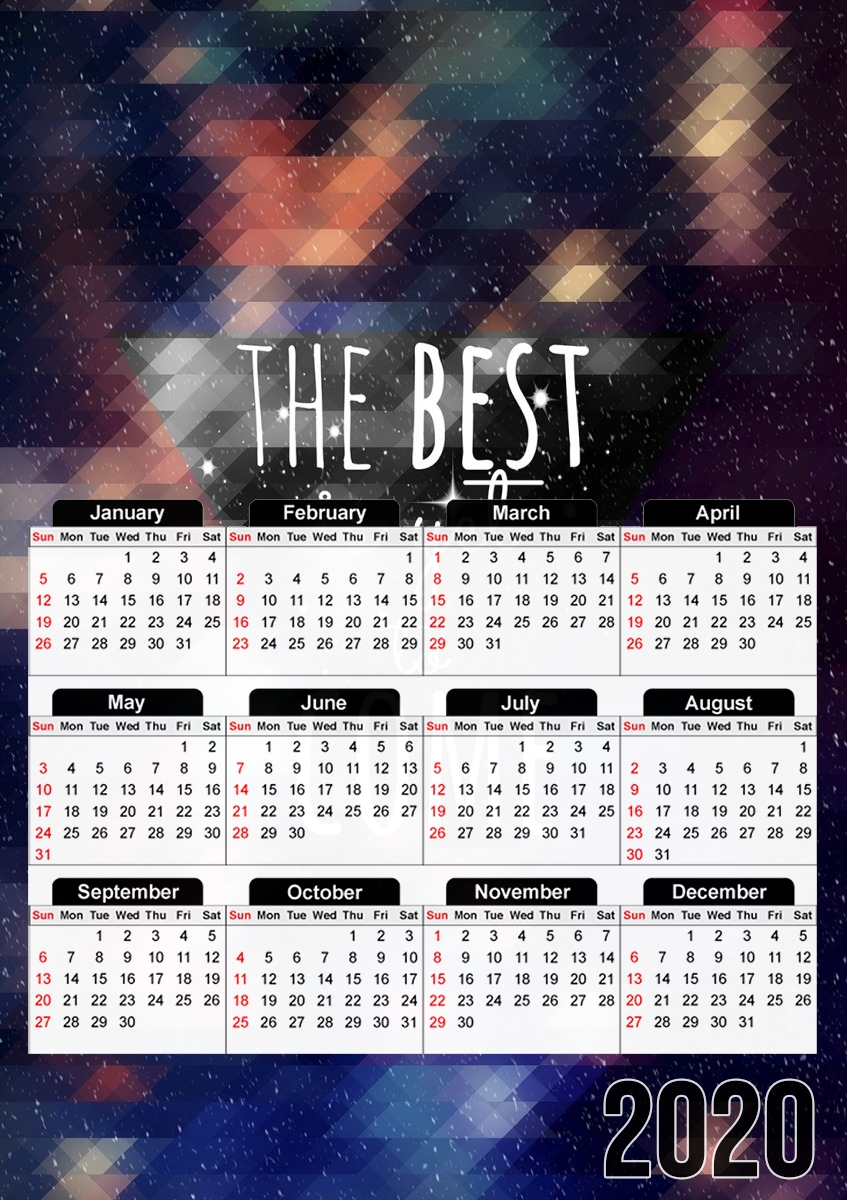 the best is yet to come my love für A3 Fotokalender 30x43cm