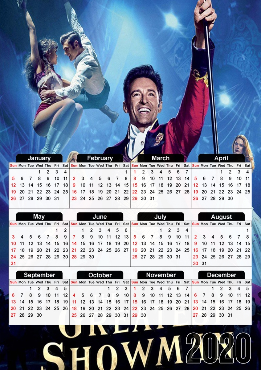 the greatest showman für A3 Fotokalender 30x43cm