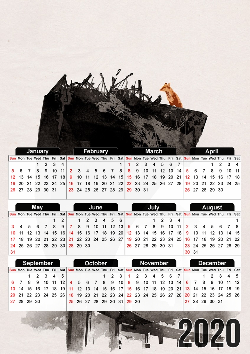 The last of us für A3 Fotokalender 30x43cm