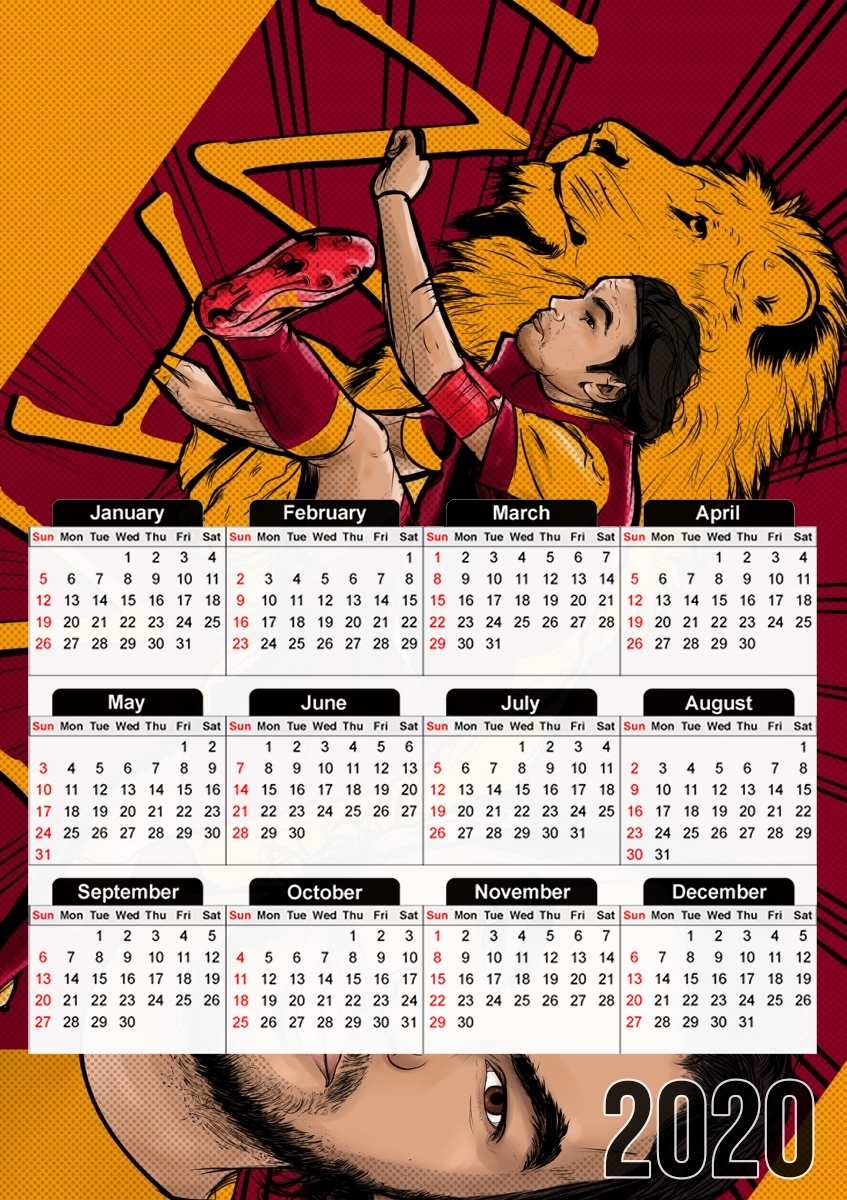 The turkish lion Inan Galatasaray für A3 Fotokalender 30x43cm