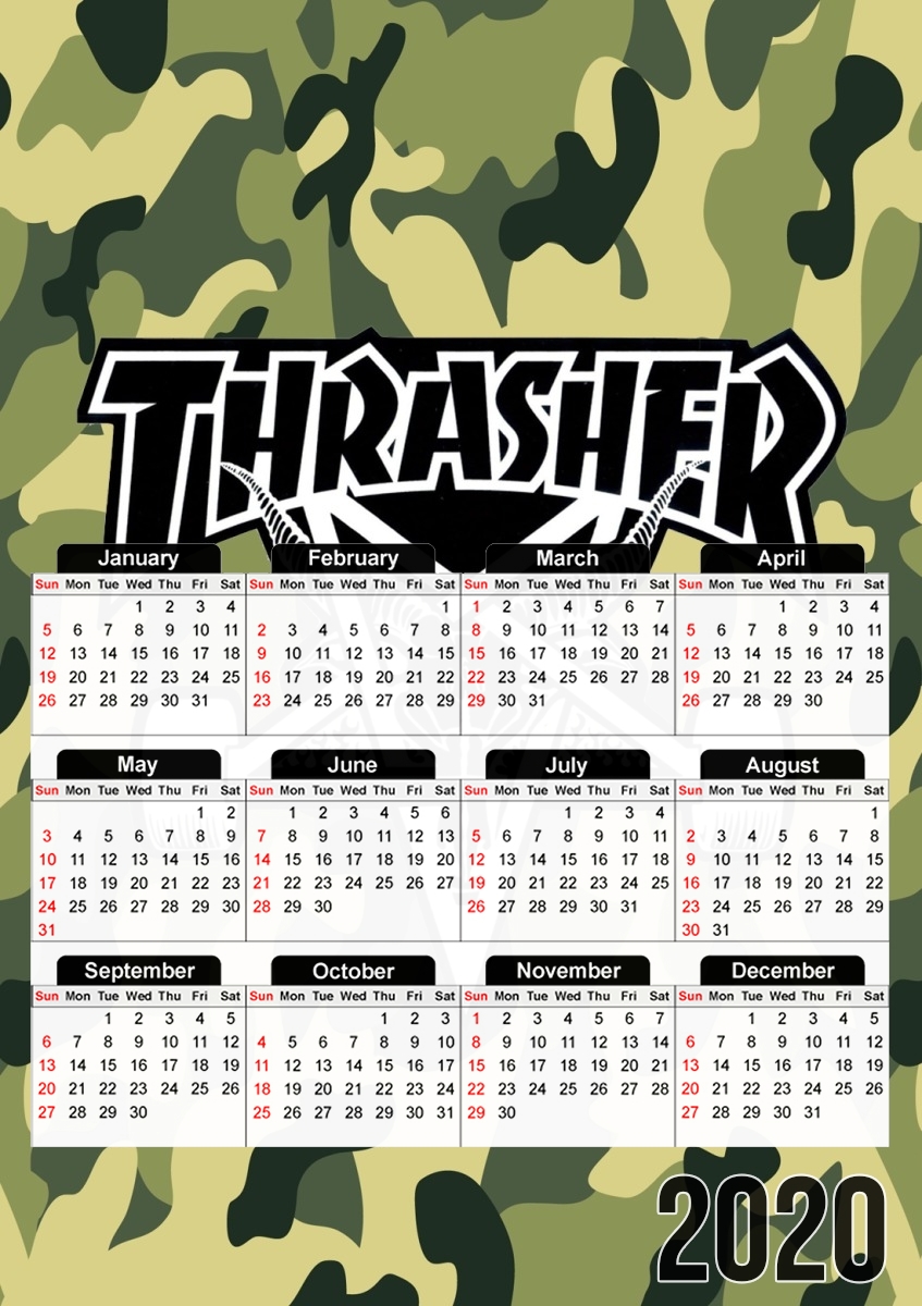 thrasher für A3 Fotokalender 30x43cm