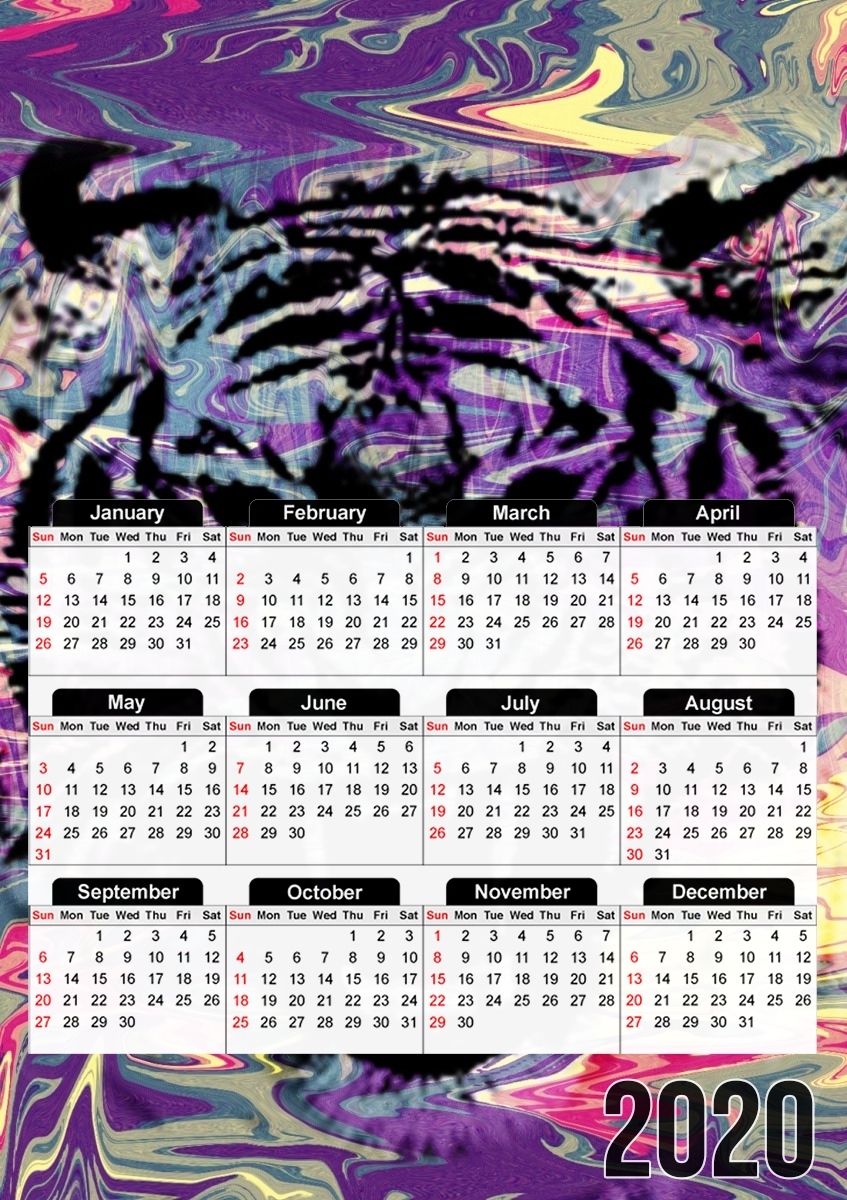 TIGER für A3 Fotokalender 30x43cm