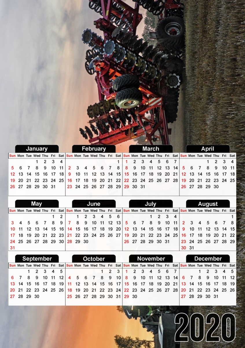 Fendt Tractor für A3 Fotokalender 30x43cm