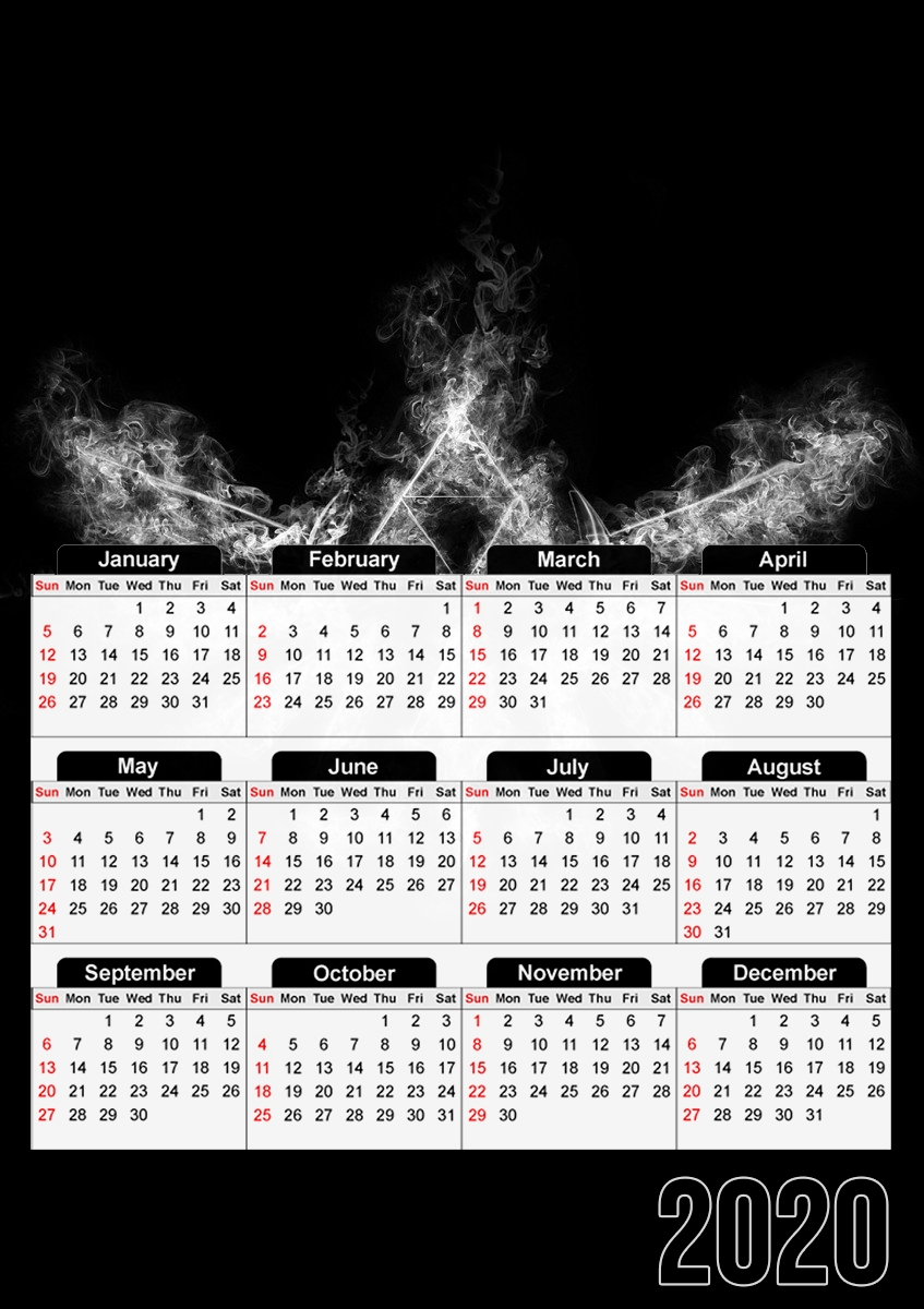 Triforce Smoke für A3 Fotokalender 30x43cm