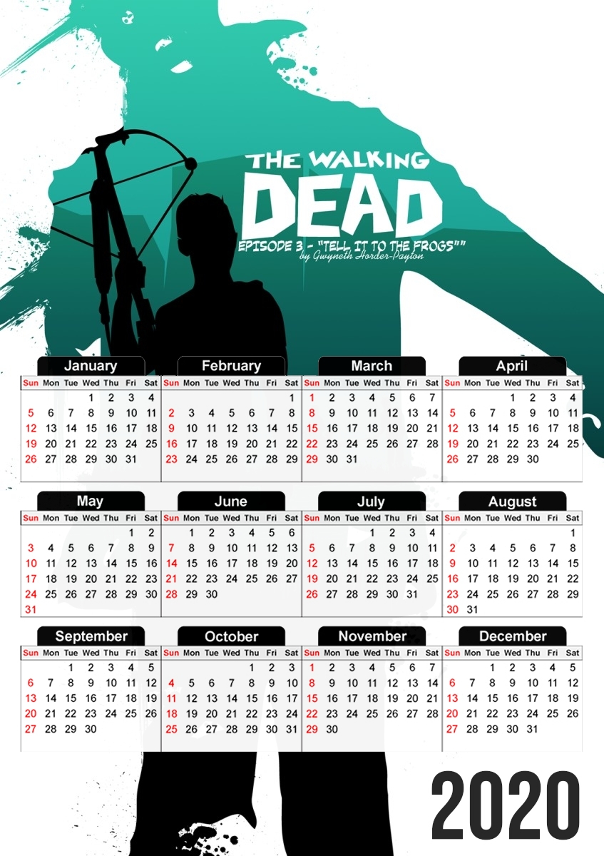 TWD Collection: Episode 3 - Tell It to the Frogs für A3 Fotokalender 30x43cm