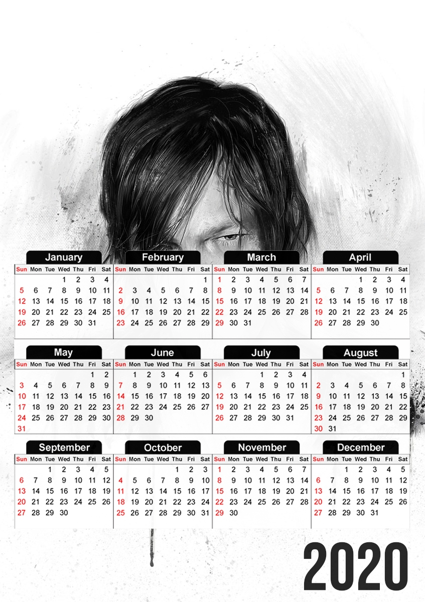 TwD Daryl Dixon für A3 Fotokalender 30x43cm