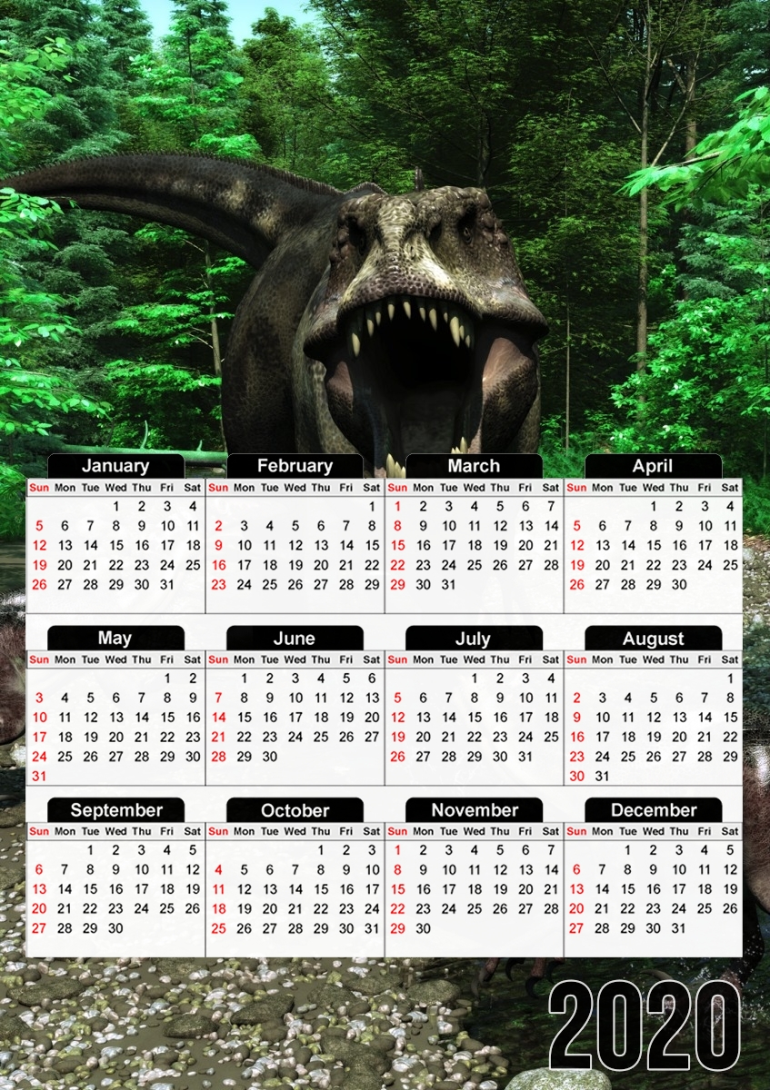 Tyrannosaurus Rex 4 für A3 Fotokalender 30x43cm