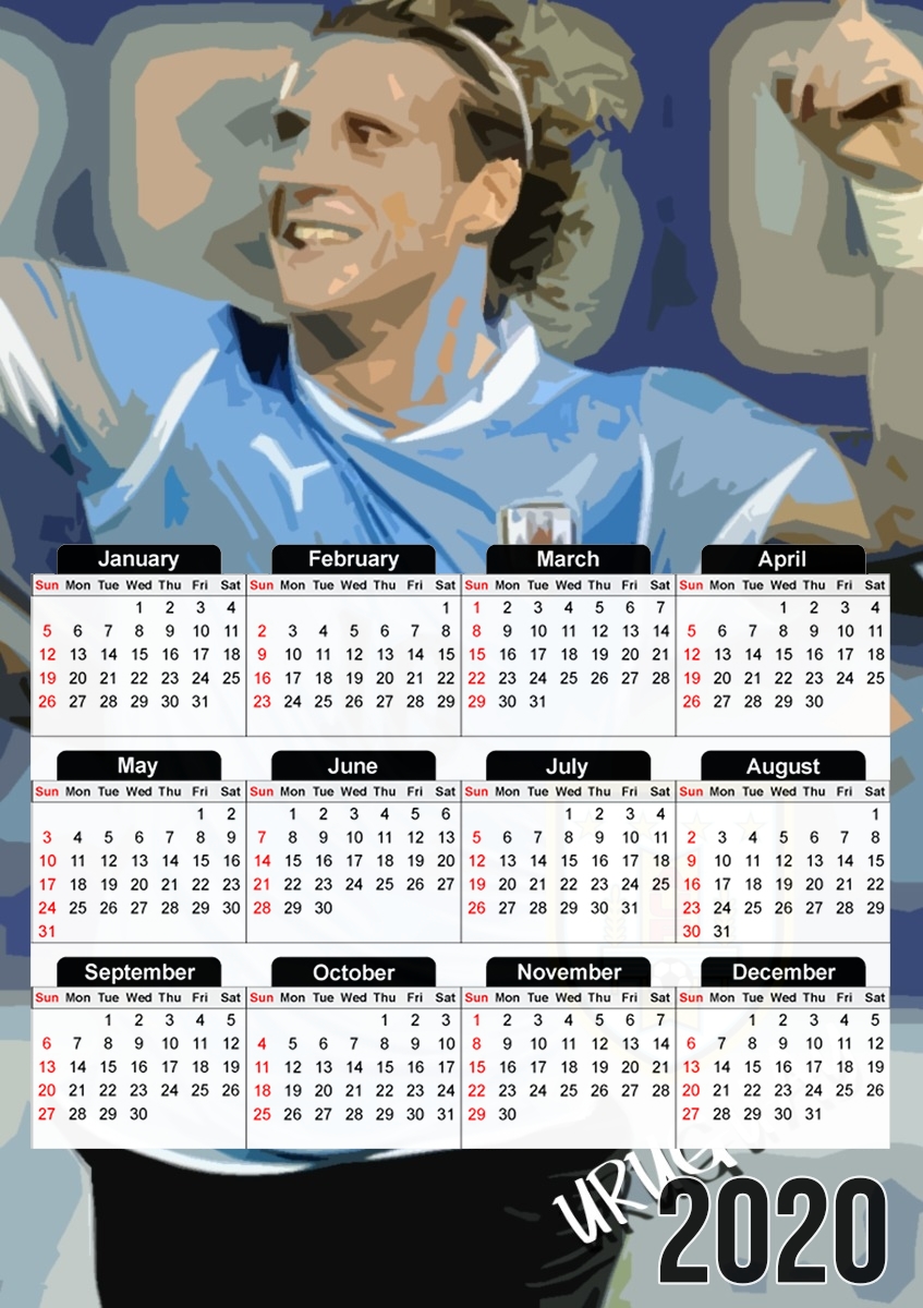 Uruguay Foot 2014 für A3 Fotokalender 30x43cm