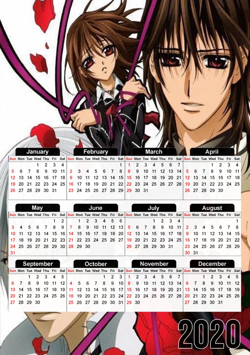 Vampire Knight für A3 Fotokalender 30x43cm