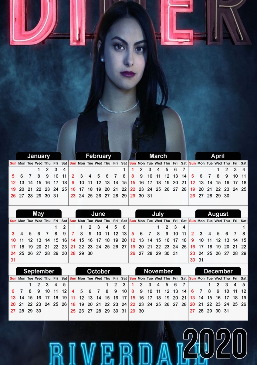 Veronica Riverdale für A3 Fotokalender 30x43cm