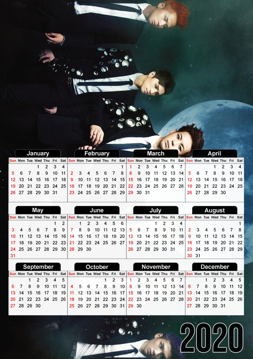 Vixx Kpop für A3 Fotokalender 30x43cm