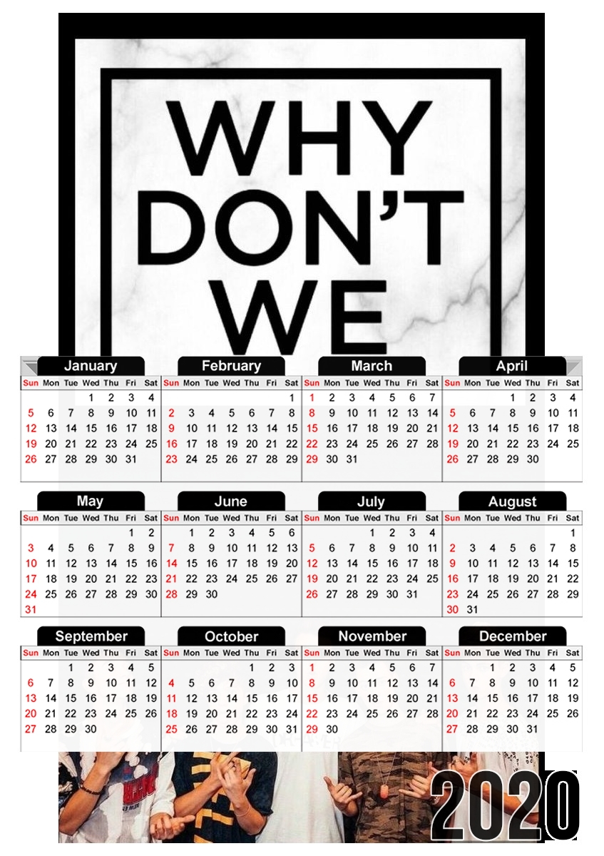 Why dont we für A3 Fotokalender 30x43cm