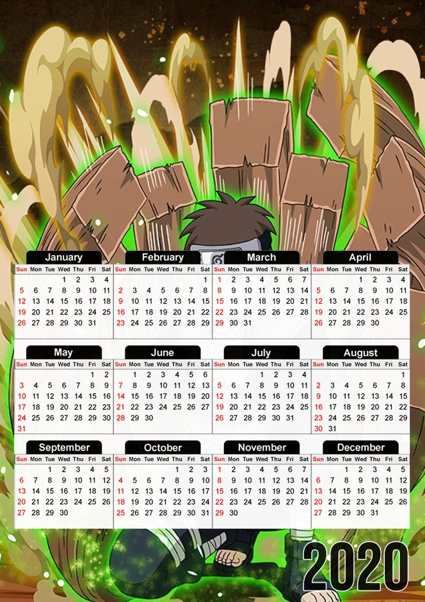 Yamato Ninja Wood für A3 Fotokalender 30x43cm