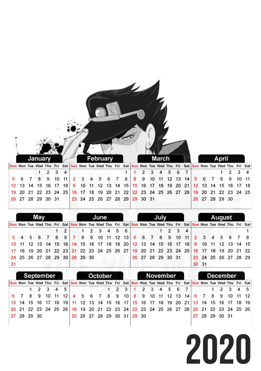 Yare Yare Daze für A3 Fotokalender 30x43cm