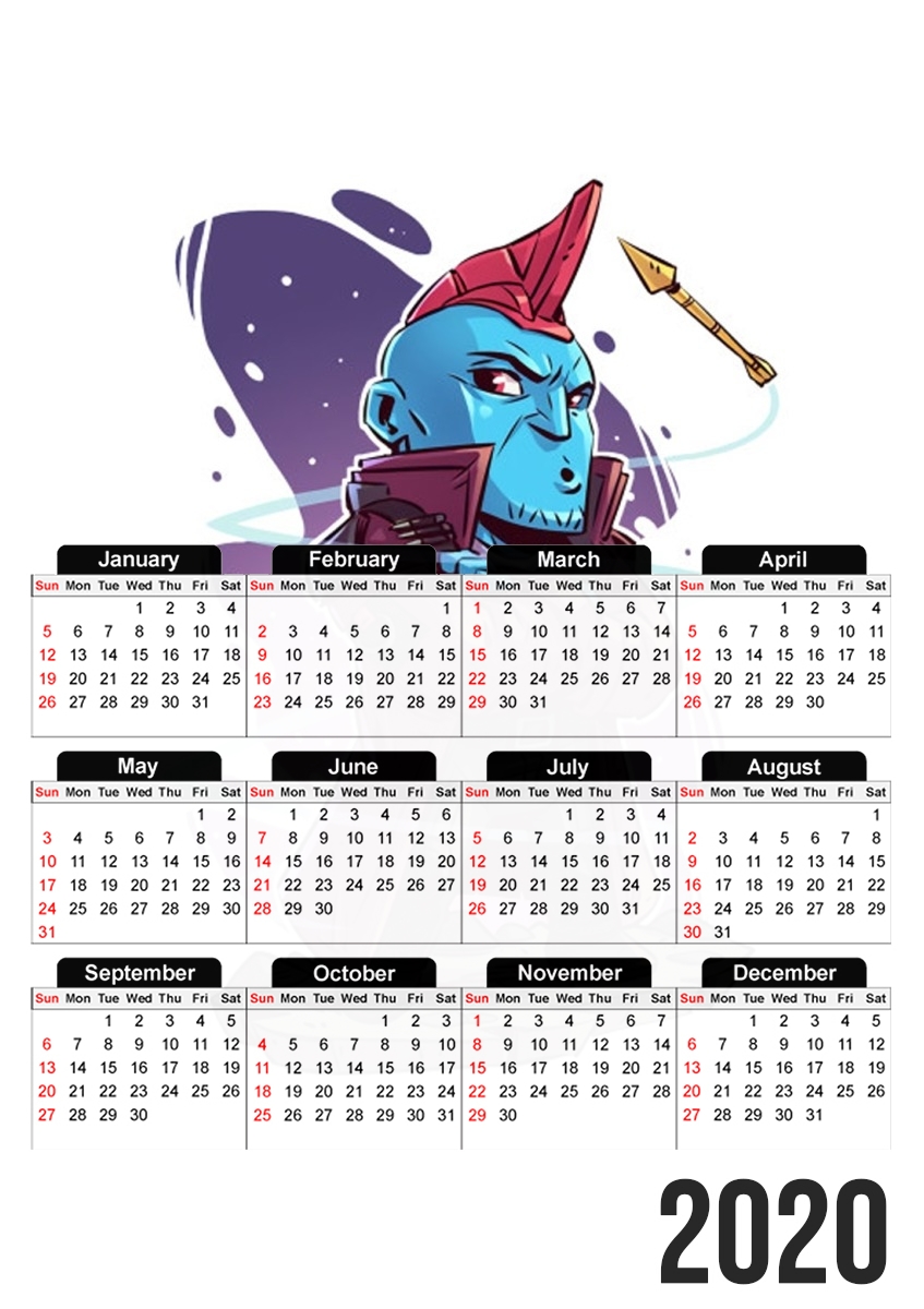 Yondu für A3 Fotokalender 30x43cm