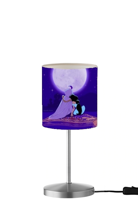 Aladdin x Jasmine Blue Dream One Love One Life für Tisch- / Nachttischlampe