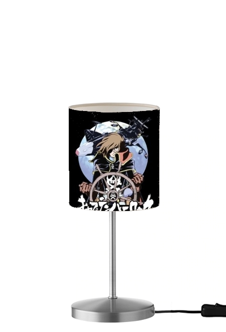 Space Pirate - Captain Harlock für Tisch- / Nachttischlampe