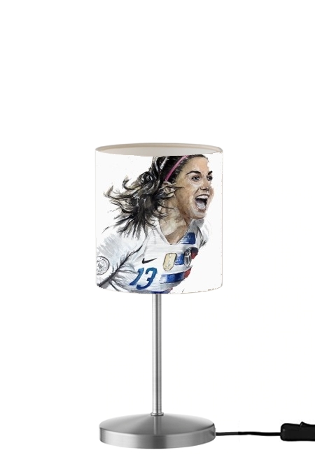 Alex Morgan Usa Art für Tisch- / Nachttischlampe