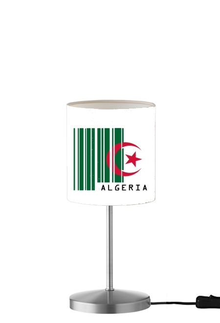 Algeria Code barre für Tisch- / Nachttischlampe