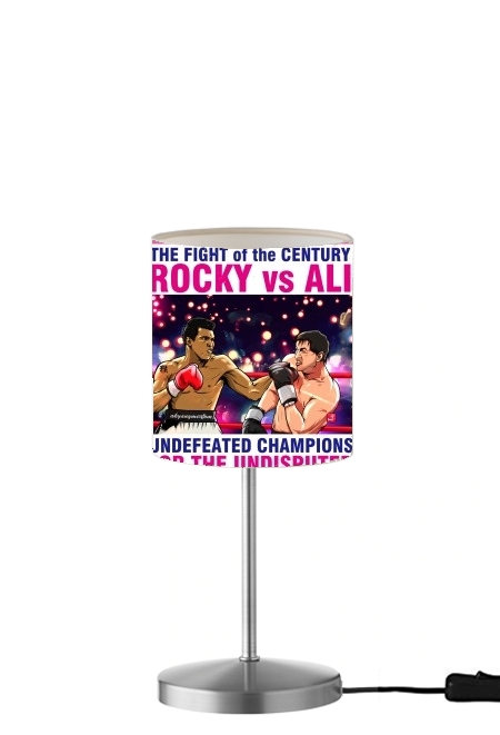 Ali vs Rocky für Tisch- / Nachttischlampe