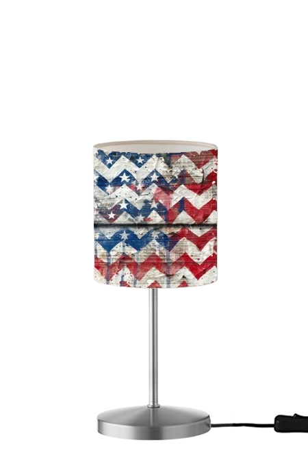 American Chevron für Tisch- / Nachttischlampe