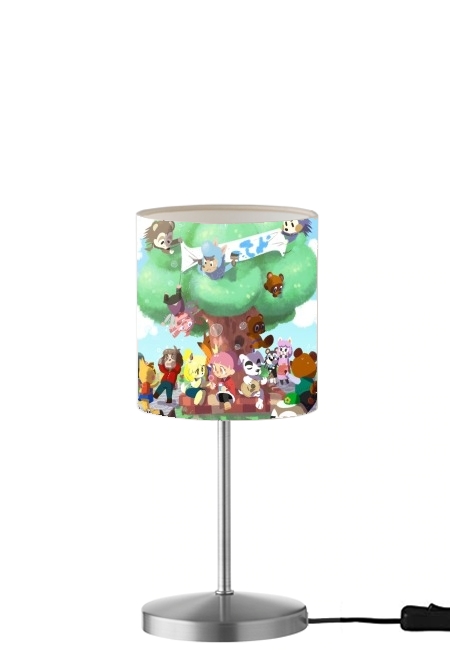 Animal Crossing Artwork Fan für Tisch- / Nachttischlampe