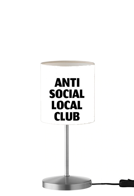 Anti Social Local Club Member für Tisch- / Nachttischlampe