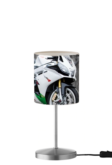 aprilia moto wallpaper art für Tisch- / Nachttischlampe