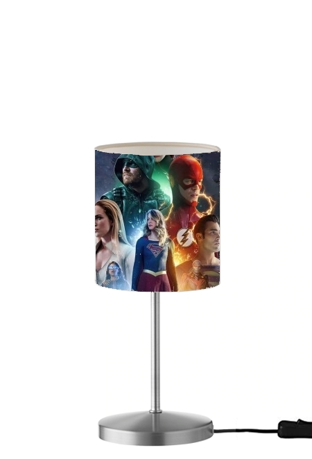 Arrowverse fanart poster für Tisch- / Nachttischlampe