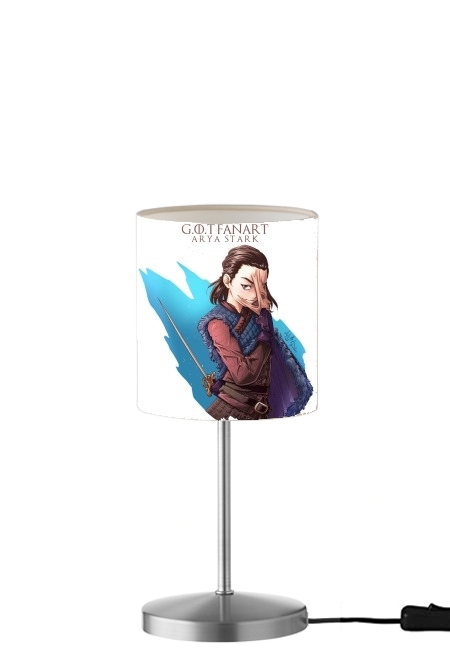 Arya Stark für Tisch- / Nachttischlampe