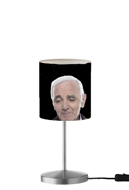 Aznavour Hommage Fan Tribute für Tisch- / Nachttischlampe