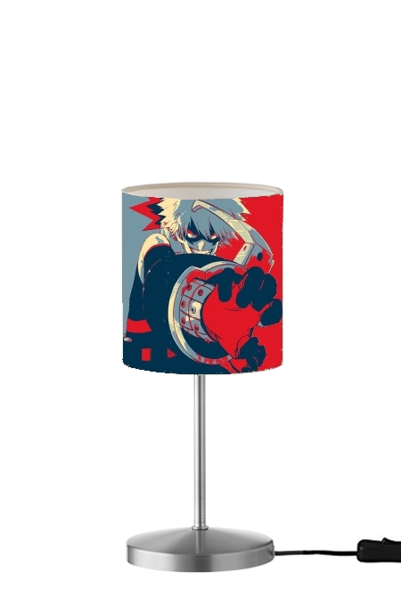 Bakugo Katsuki propaganda art für Tisch- / Nachttischlampe