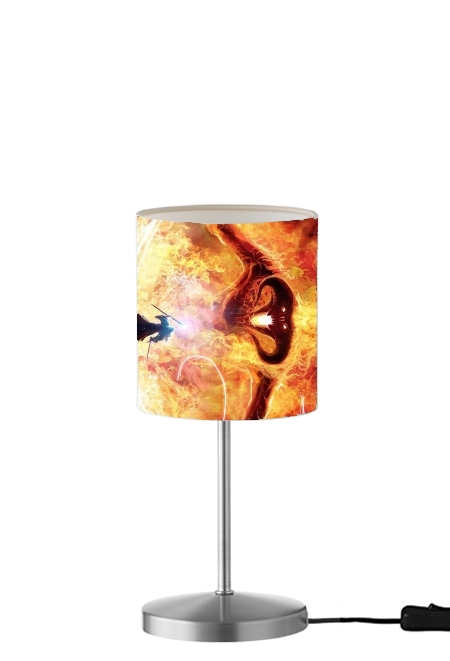 Balrog Fire Demon für Tisch- / Nachttischlampe