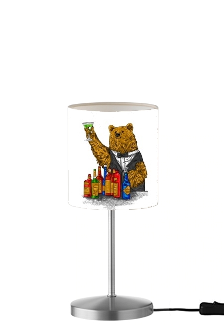 Bartender Bear für Tisch- / Nachttischlampe