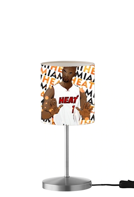 Basketball Stars: Chris Bosh - Miami Heat für Tisch- / Nachttischlampe