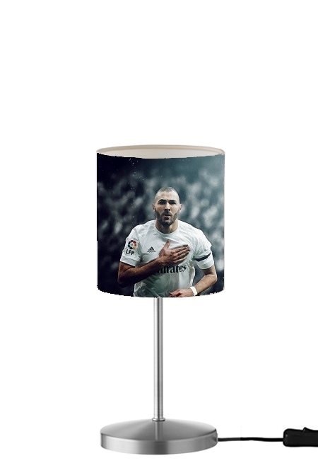 Benzema Aquarelle Art für Tisch- / Nachttischlampe