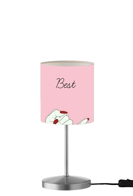 BFF Best Friends Pink für Tisch- / Nachttischlampe