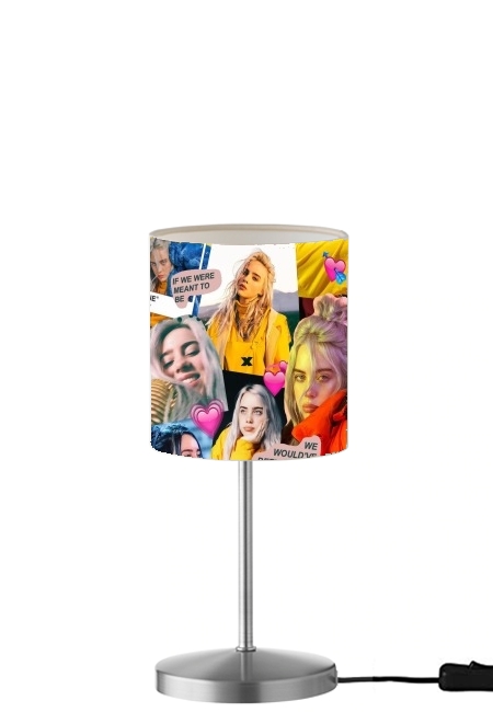 billie eilish collage für Tisch- / Nachttischlampe