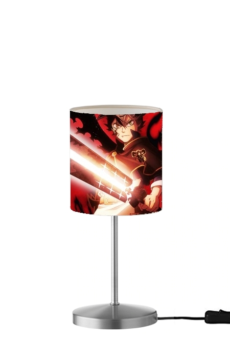 Black Clover Asta The Demon für Tisch- / Nachttischlampe