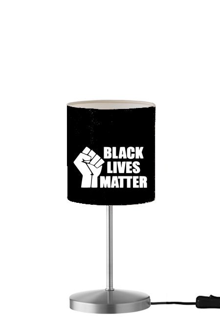 Black Lives Matter für Tisch- / Nachttischlampe