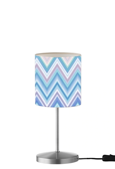 BLUE COLORFUL CHEVRON  für Tisch- / Nachttischlampe