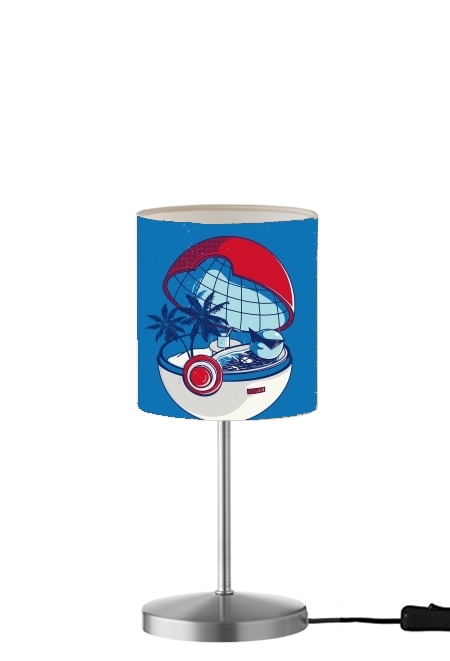 Blue Pokehouse für Tisch- / Nachttischlampe