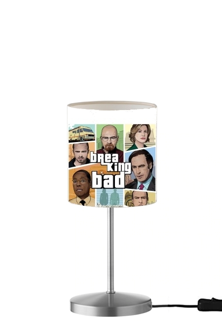 Breaking Bad GTA Mashup für Tisch- / Nachttischlampe