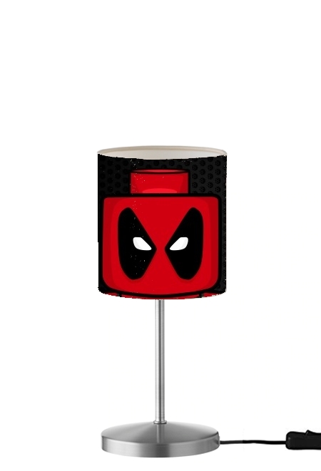 Bricks Deadpool für Tisch- / Nachttischlampe