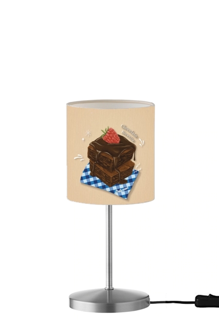 Brownie Chocolate für Tisch- / Nachttischlampe