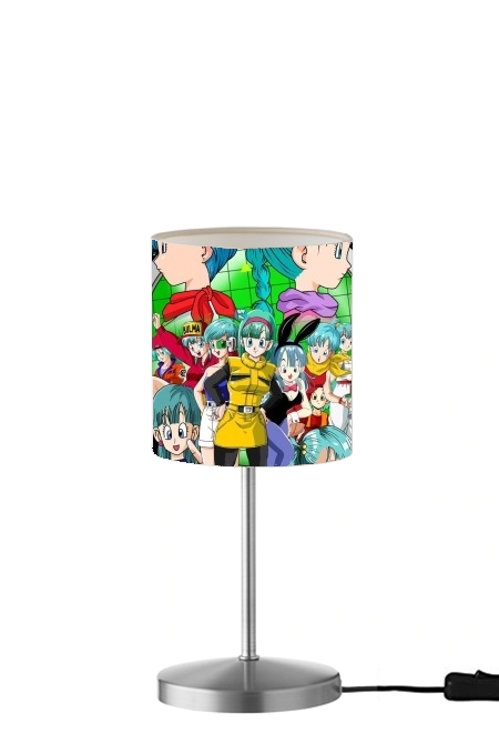 Bulma Dragon Ball super art für Tisch- / Nachttischlampe