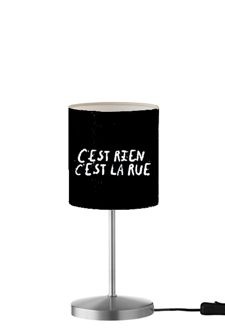 Cest rien cest la rue für Tisch- / Nachttischlampe